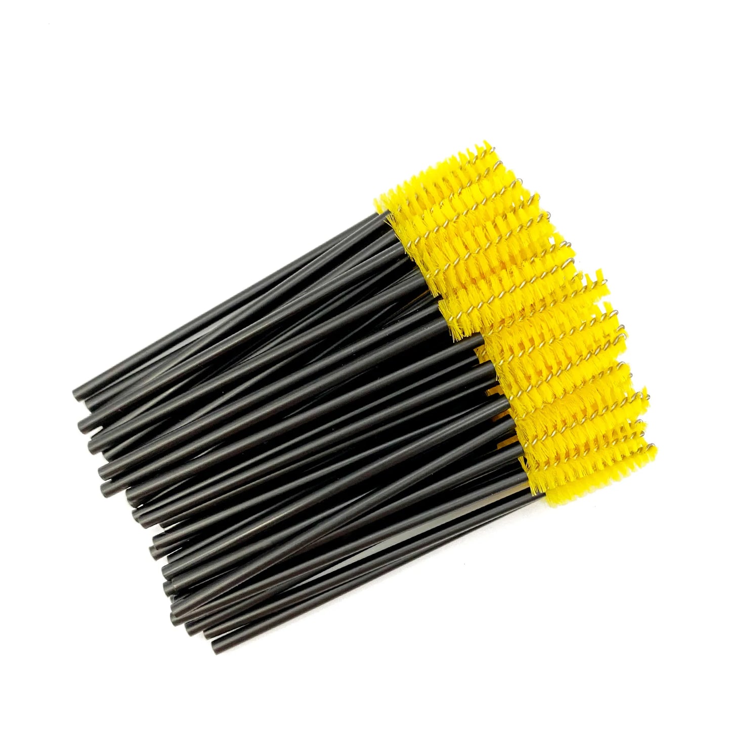 Disposable Eyelashes Brushes Crystal Diamond Handle Lash Brush Eyebrow Mascara Wands Eyelash Extension Supplies Makeup Tools