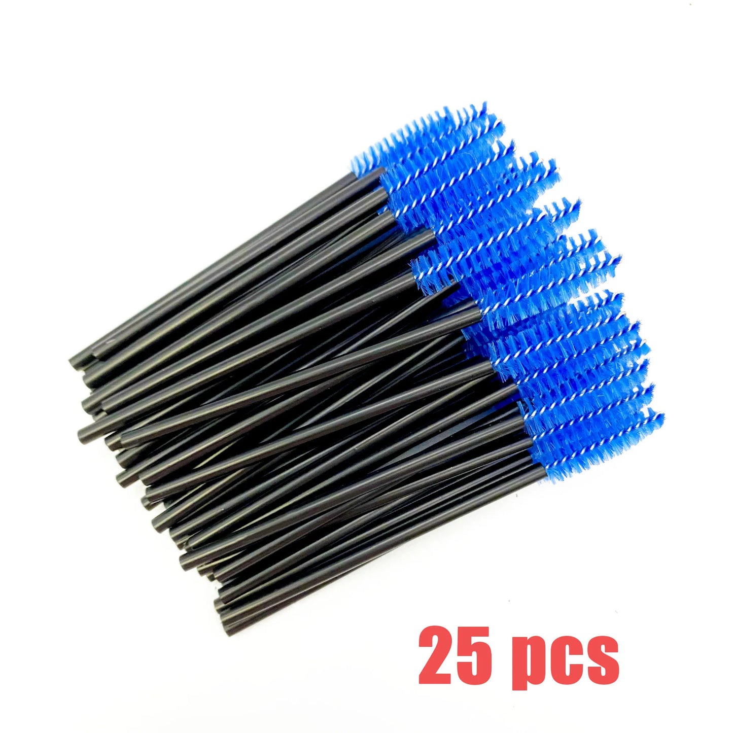 Disposable Eyelashes Brushes Crystal Diamond Handle Lash Brush Eyebrow Mascara Wands Eyelash Extension Supplies Makeup Tools