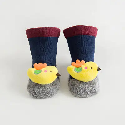 Style Loft Collection Animal Steppers Non-Slip Socks