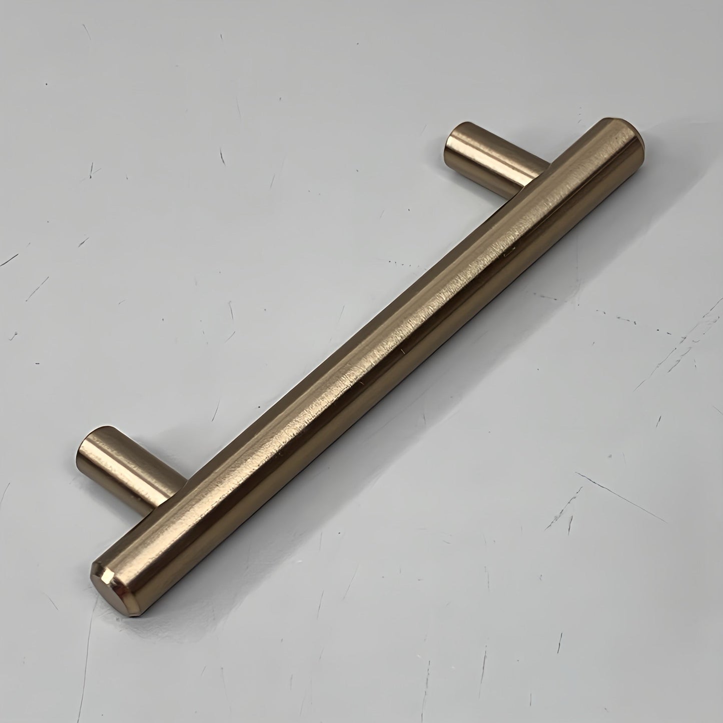 BERENSON (10 PACK) Traditional Advantage Two T-Bar Pull Champagne 96mm 9541-20CZ-P