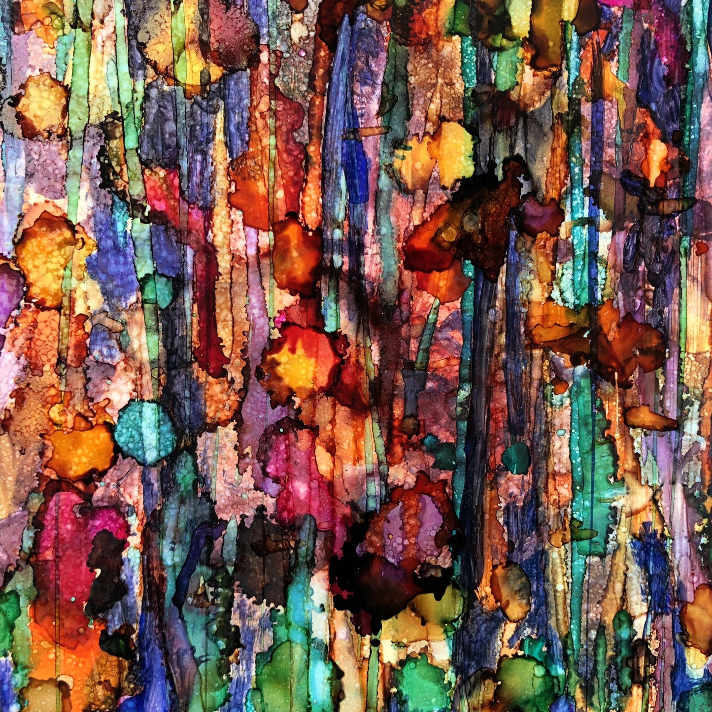 Abstract Forest : Art Prints | Home Decor | Kitchen + Metal