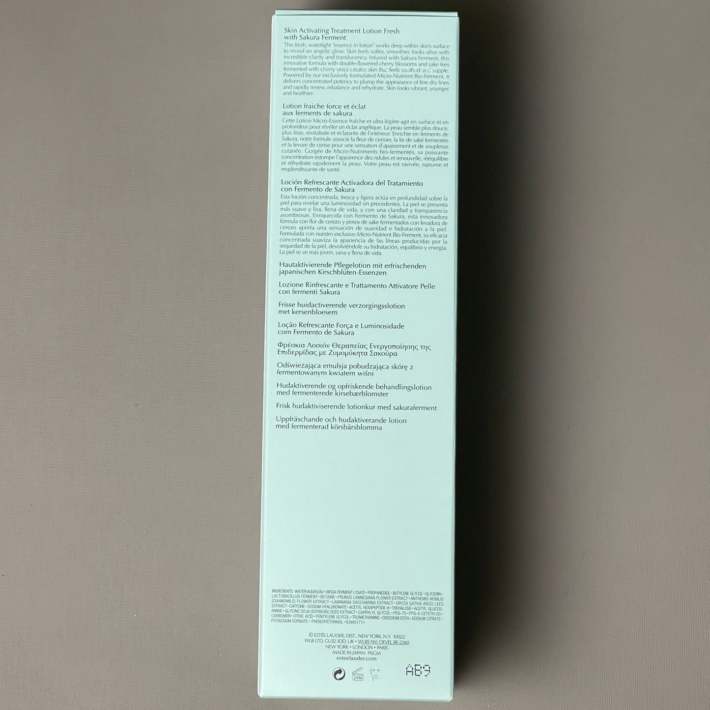 ESTEE LAUDER Micro Essence Skin Activating Treatment Lotion Sakura 6.7oz / 200mL