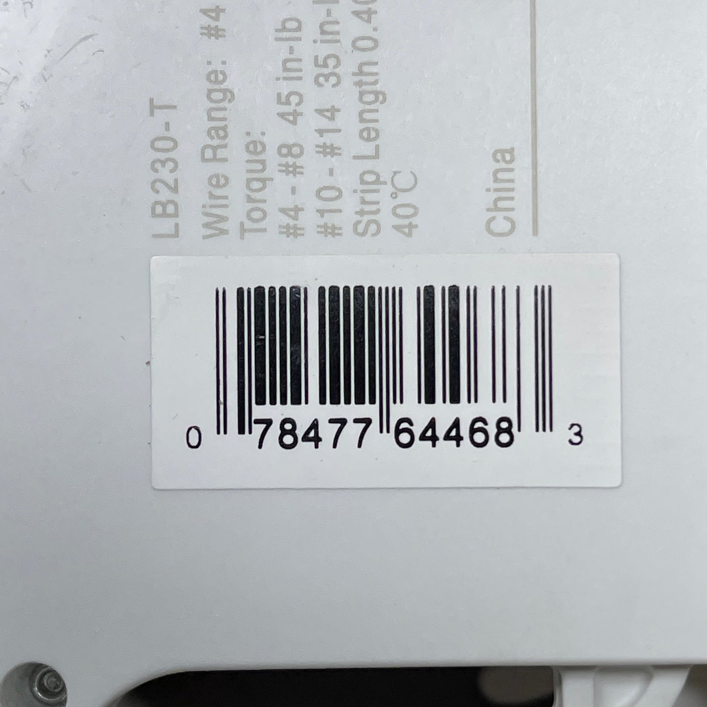 LEVITON 30A 2-Pole Plug-In Circuit Breaker 120/240V White 200-LB230-T (New)