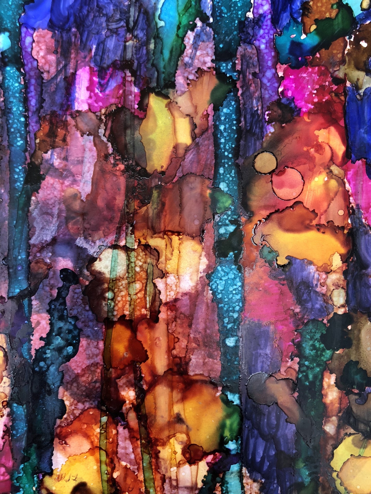 Abstract Forest : Art Prints | Home Decor | Kitchen + Metal