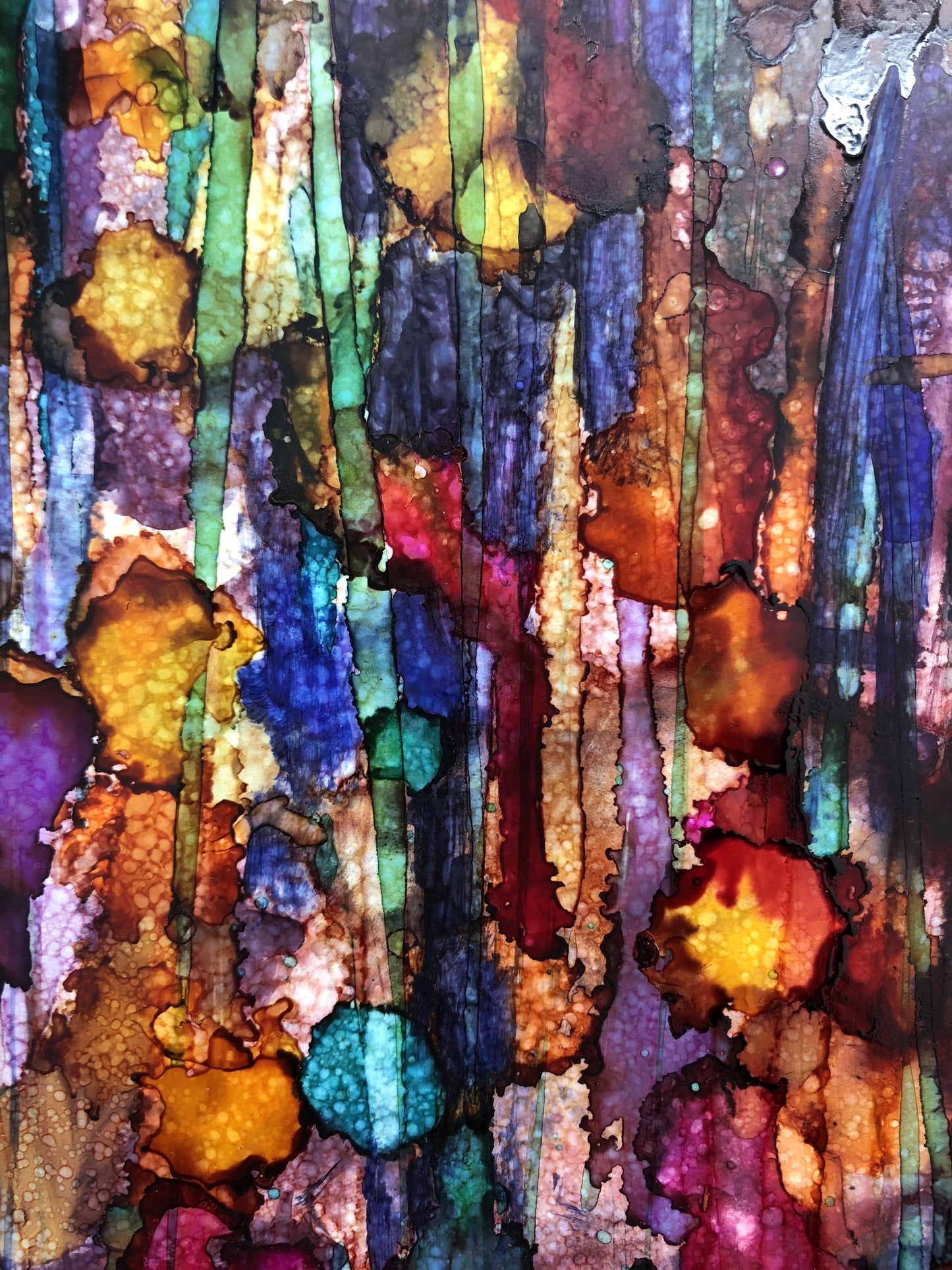 Abstract Forest : Art Prints | Home Decor | Kitchen + Metal
