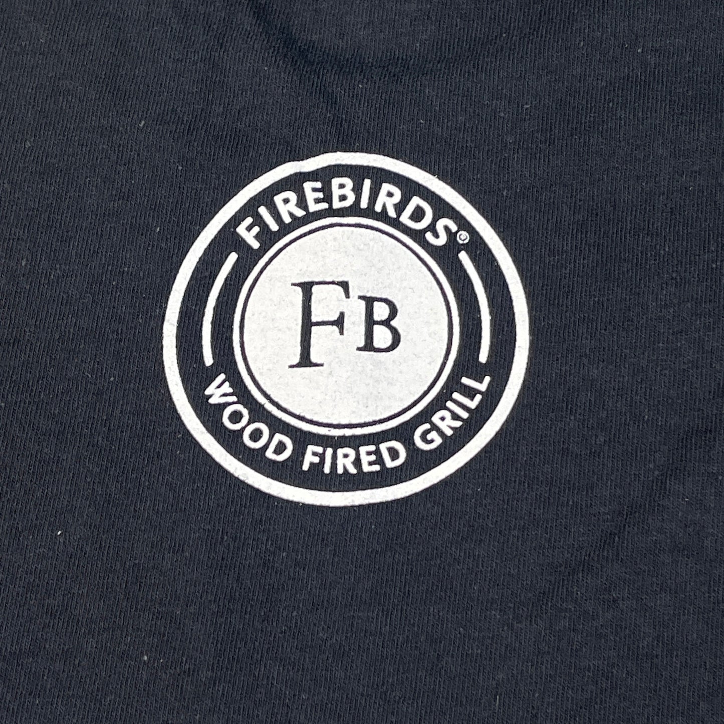 FIREBIRDS Honorary Chef Employee Staff Uniform SS Shirt Youth Sz L Black (New)