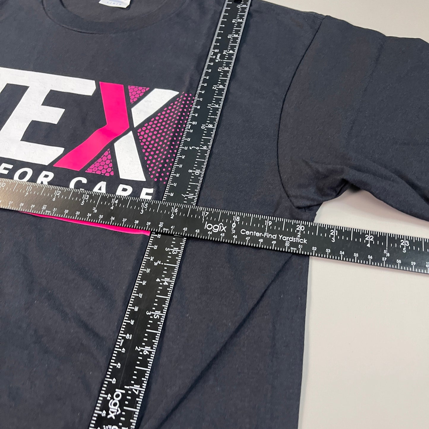 T-MOBILE Tee Shirt Short Sleeve TEX Famous For Care Men's Unisex Sz L Black/Pink (New)