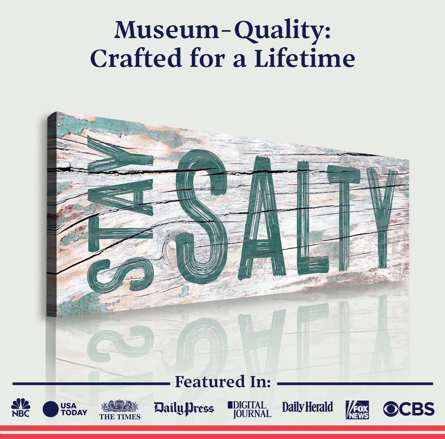 Stay Salty Coastal Sign VI