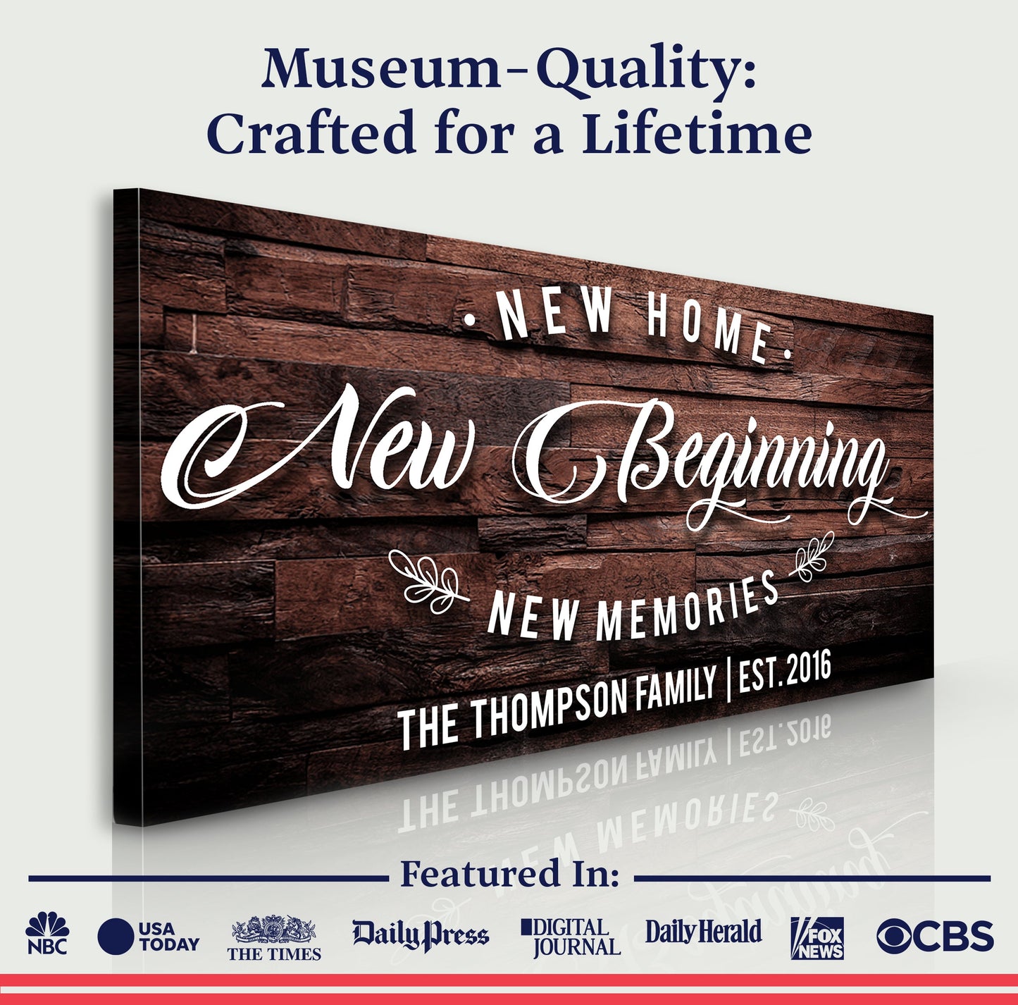 New Home Sign III