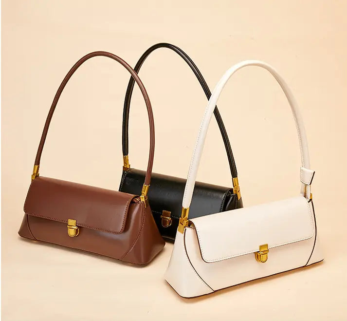 Style Loft Collection Genuine Leather Bank Errand Shoulder Bag