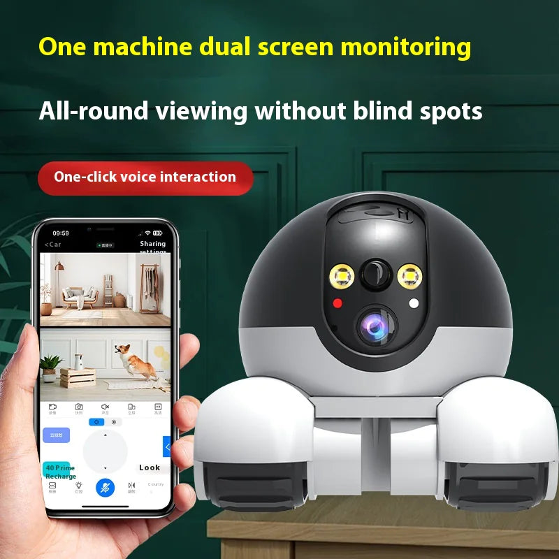 Style Loft Collection CyberStyle RoboFriend 360° HD Dual-Lens Pet Camerabot