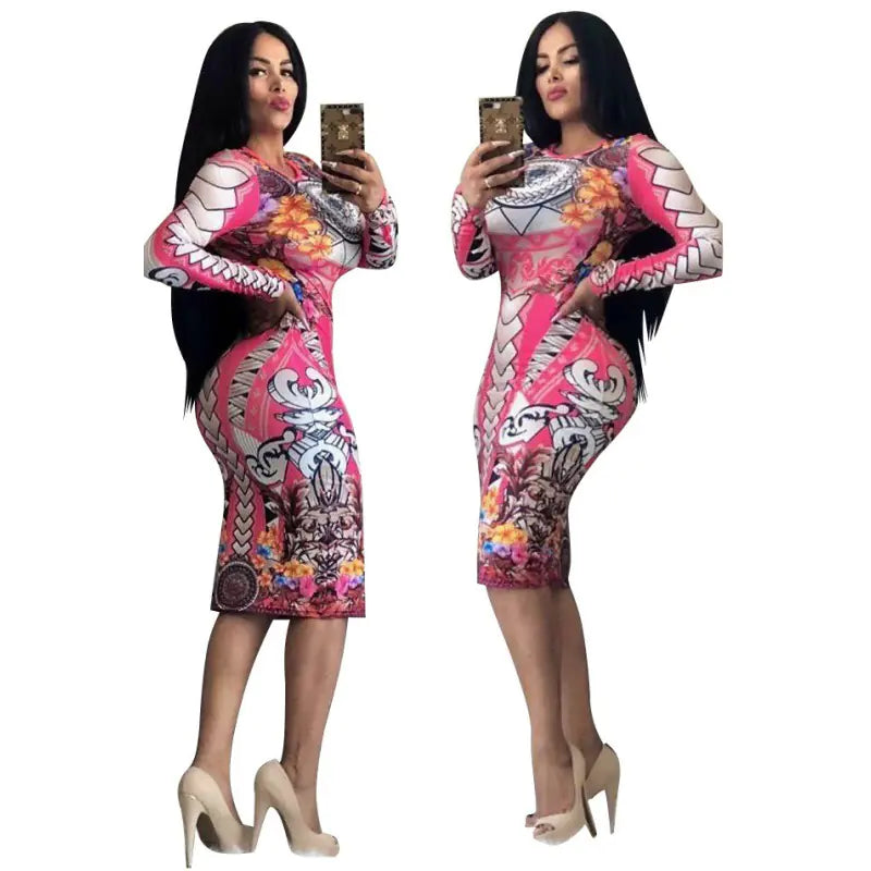 Style Loft Collection Vibrant African Dress