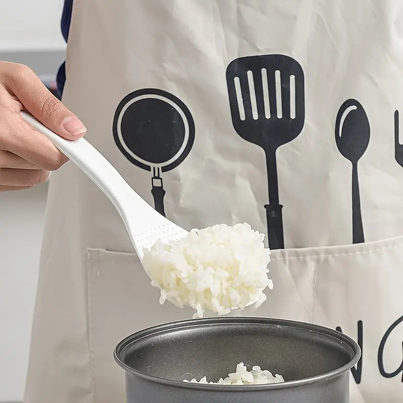 Plastic Kitchen Utensils Set: Rice Colander & Spoons