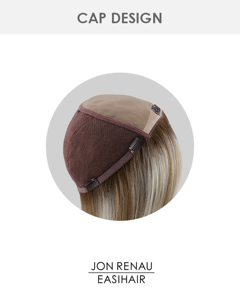 Top Full 12 inch | Monofilament Synthetic Hair Topper by Jon Renau
