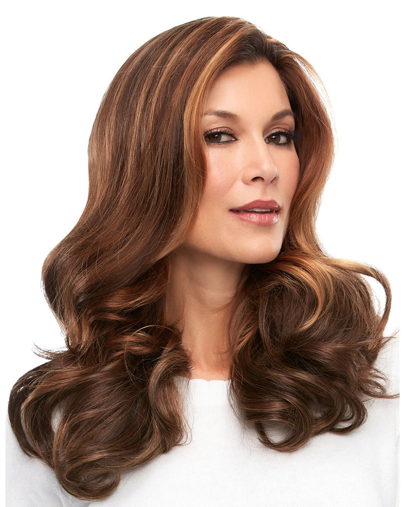 EasiPart French 18 inch (Exclusive) | Monofilament Remy Human Hair Topper by Jon Renau