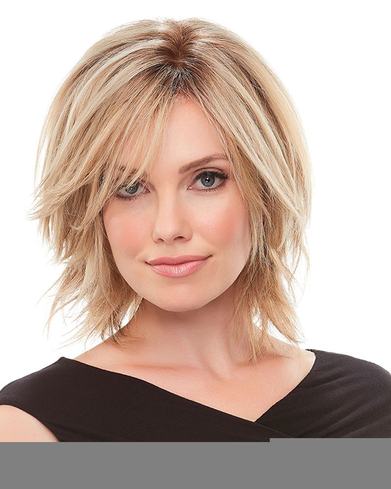 Top Form 6-8 inch | Monofilament Remy Human Hair Topper by Jon Renau