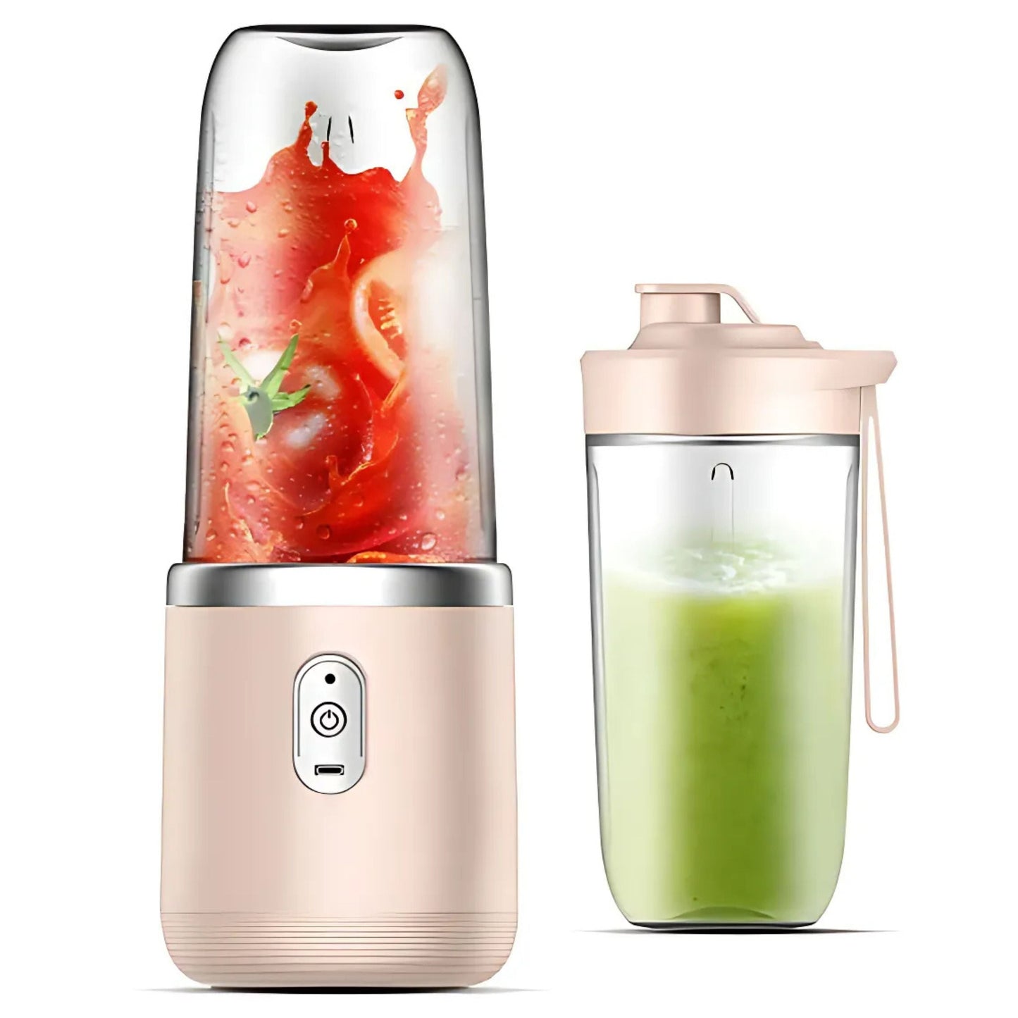 Portable Electric Juicer – Handheld Smoothie Blender Cup for Fruits & Veggies