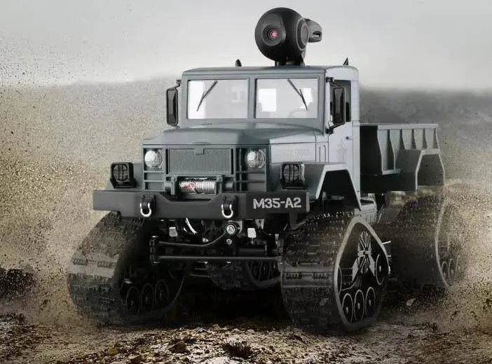 Style Loft Collection CyberStyle Remote Control Wifi Camera Off-Road Military Vehicle