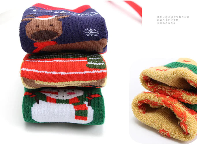 Style Loft Collection ReindeerBear Socks