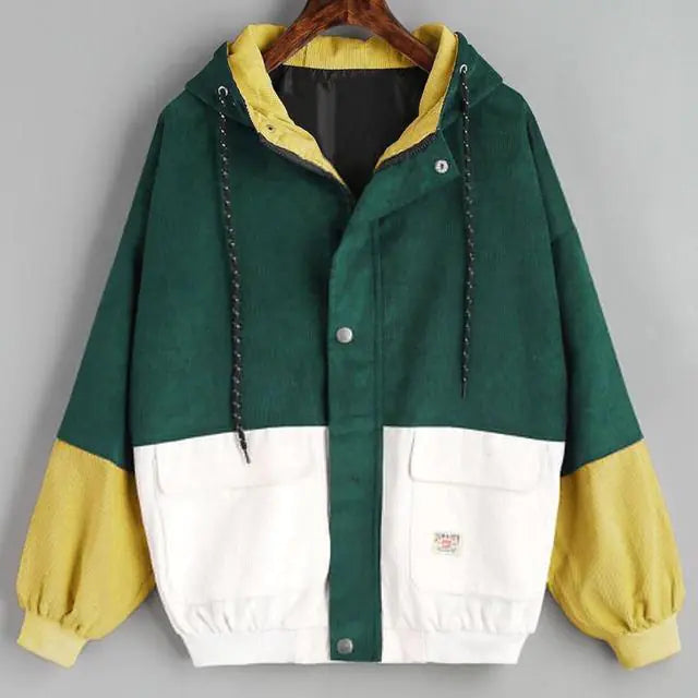 Style Loft Collection Unisex Oversized Corduroy Hoodie
