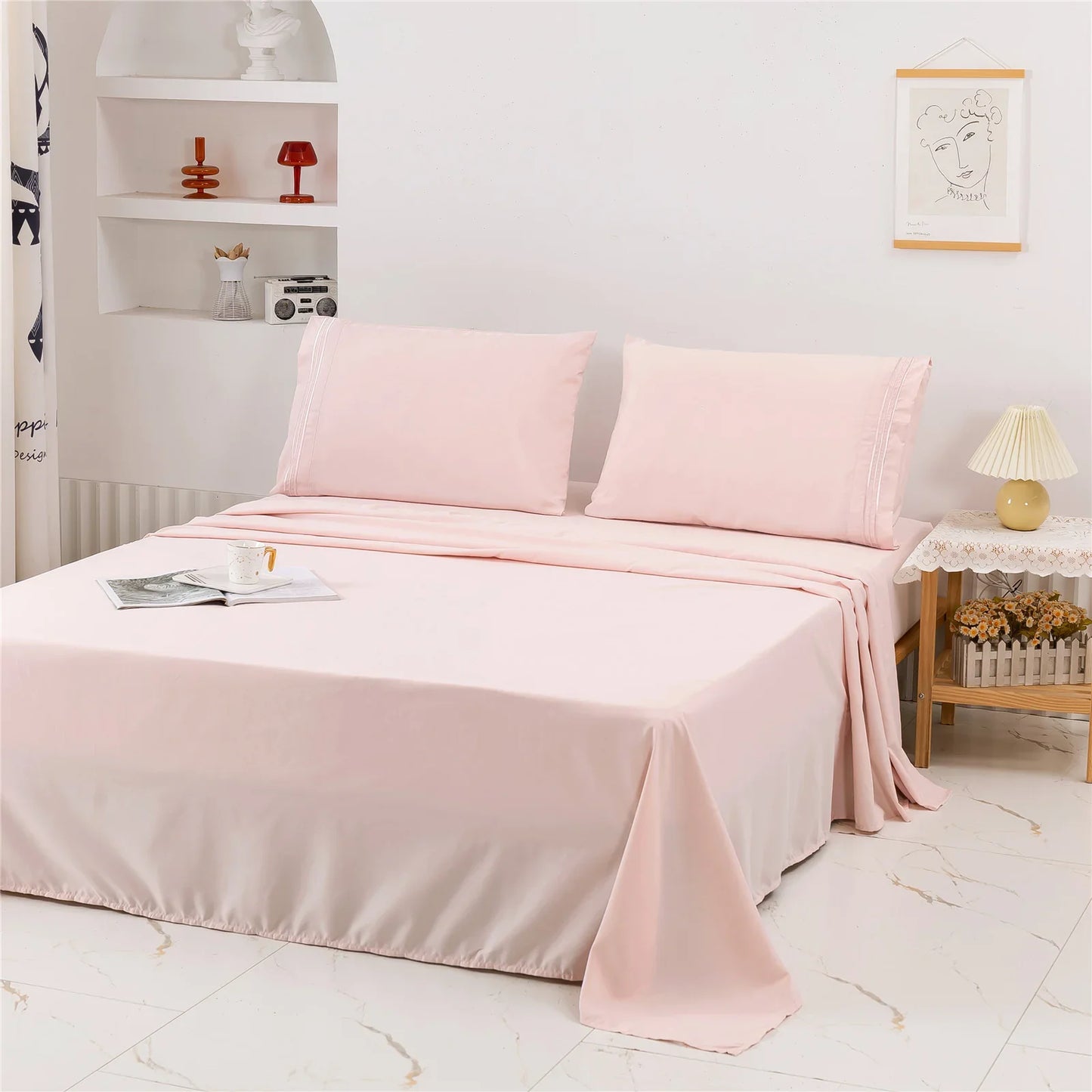 Style Loft Collection Queen Size Four-Piece Bed Set