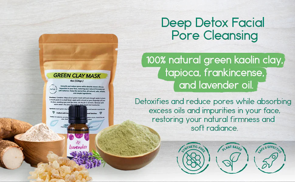 Style Loft Collection Pure Green Clay Facial Mask