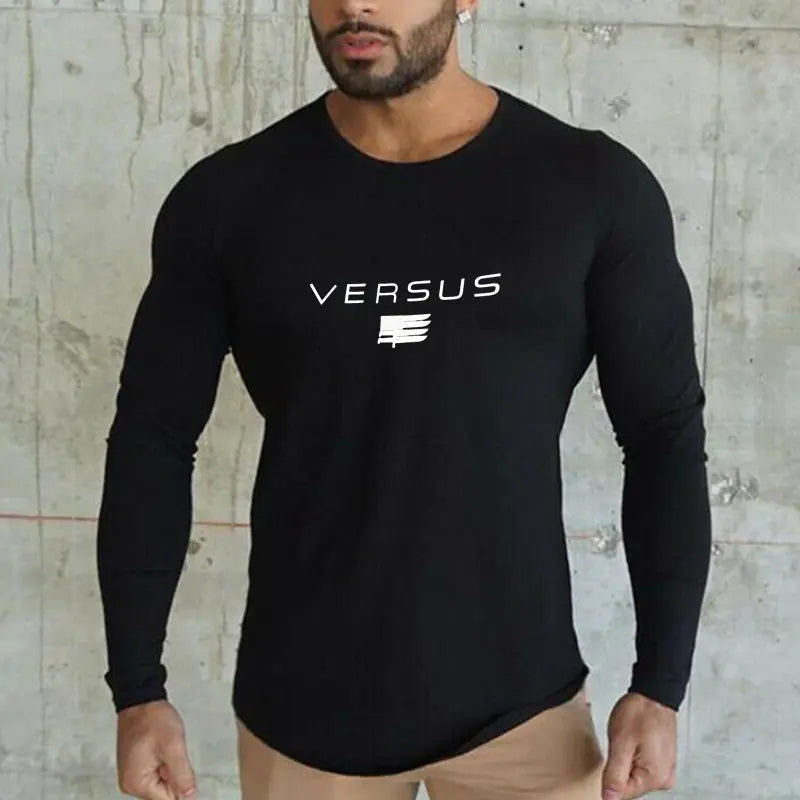 Style Loft Collection Long Sleeve Gorilla Fitness T-Shirt