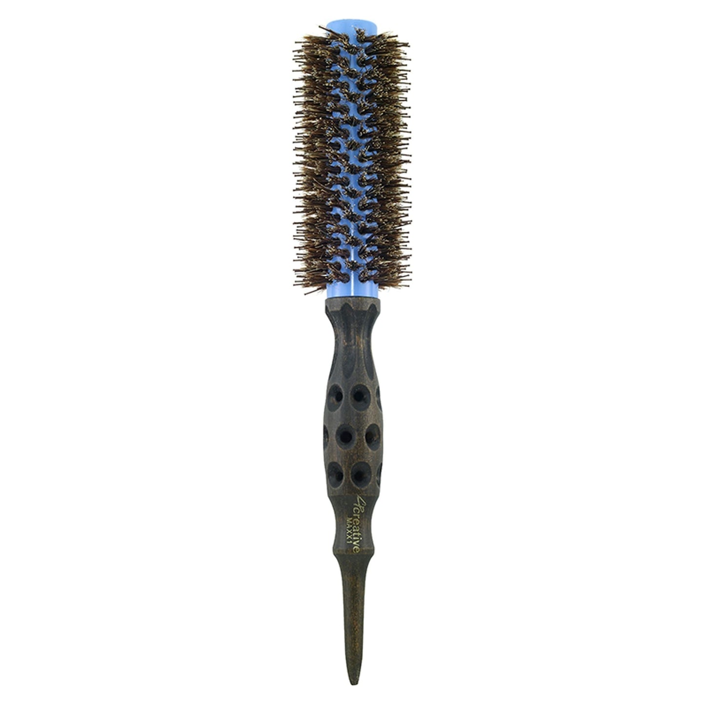 Maxx Wood and Ceramic Round Hair Brush