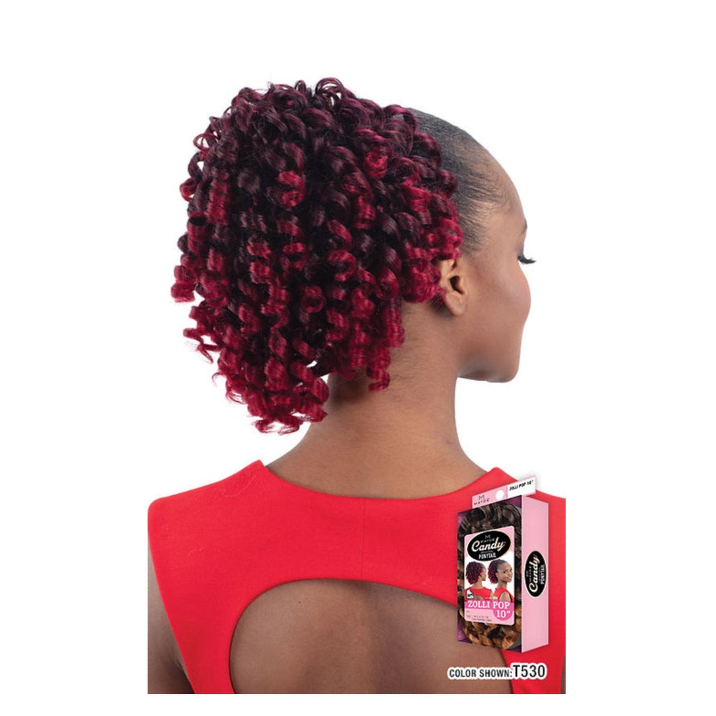 Mayde Beauty Candy Ponytail -ZOLLI POP 10"