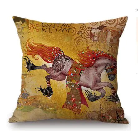 Style Loft Collection Artistic Abstracts Throw Pillowcase and Cushion Set