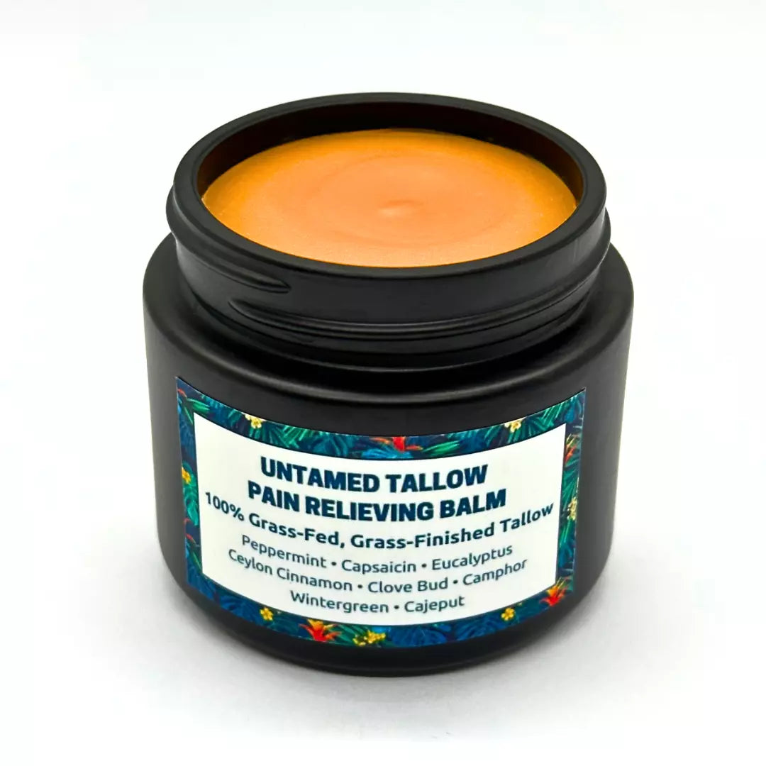 Untamed Tallow Pain Relief Balm - Muscle & Joint Balm- 2oz