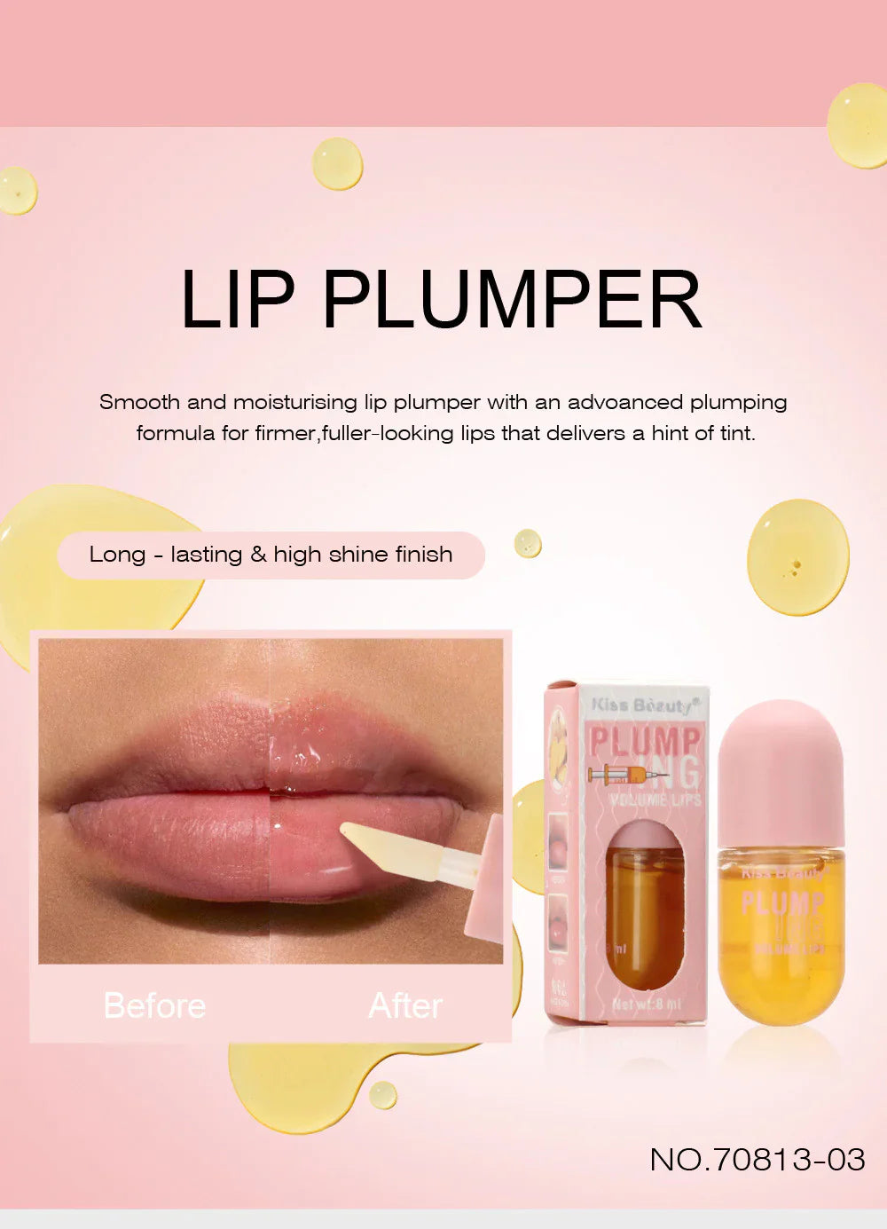 Style Loft Collection Ginger Lip Care Moisturizing Capsules