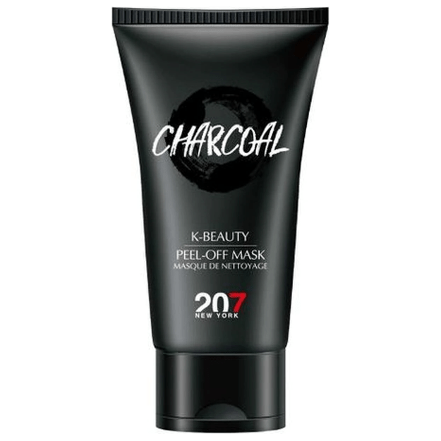 K-Beauty 207 New York Charcoal Deep Peel Off Black Mask 4 Oz