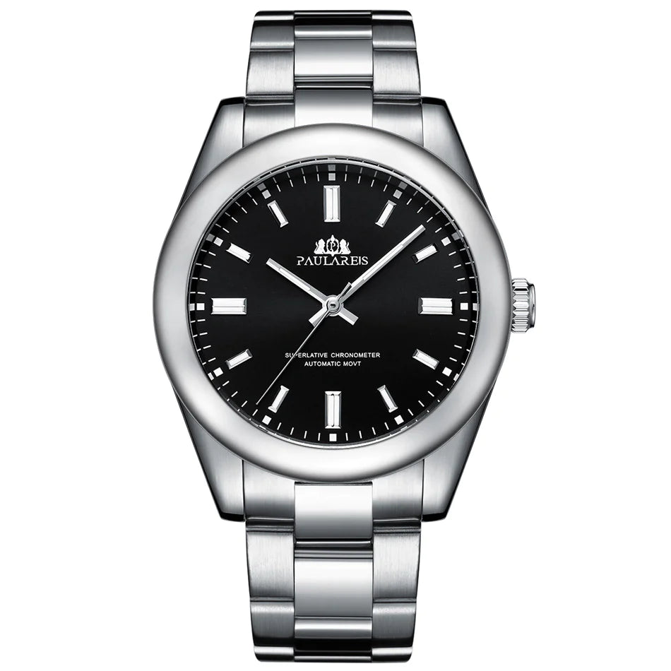 Style Loft Collection One For Every Day Of The Week Automatic Mechanical Luminous Steel Band Watches