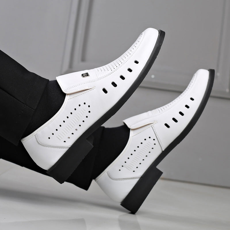 Men's Breathable Leather Sandals
