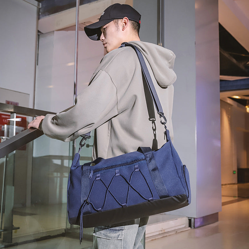 Korean-Style Large Capacity Denim Tote Bag
