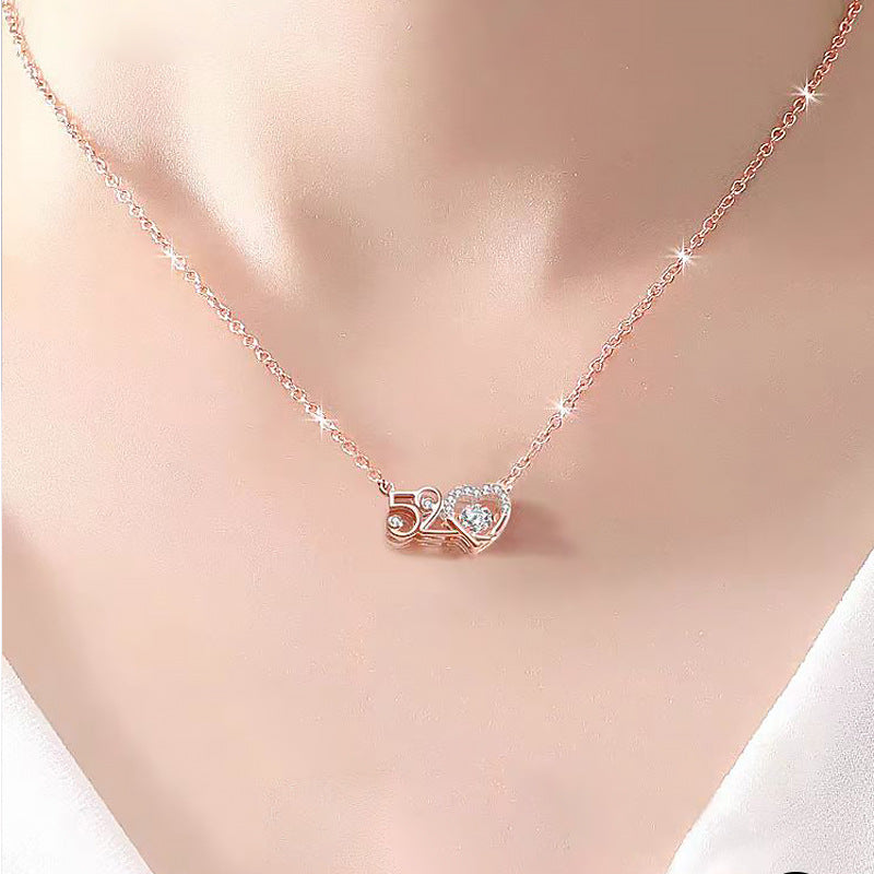 520 Beating Heart Pendant Necklace