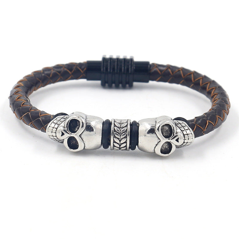 Men's Vintage Skull Bracelet