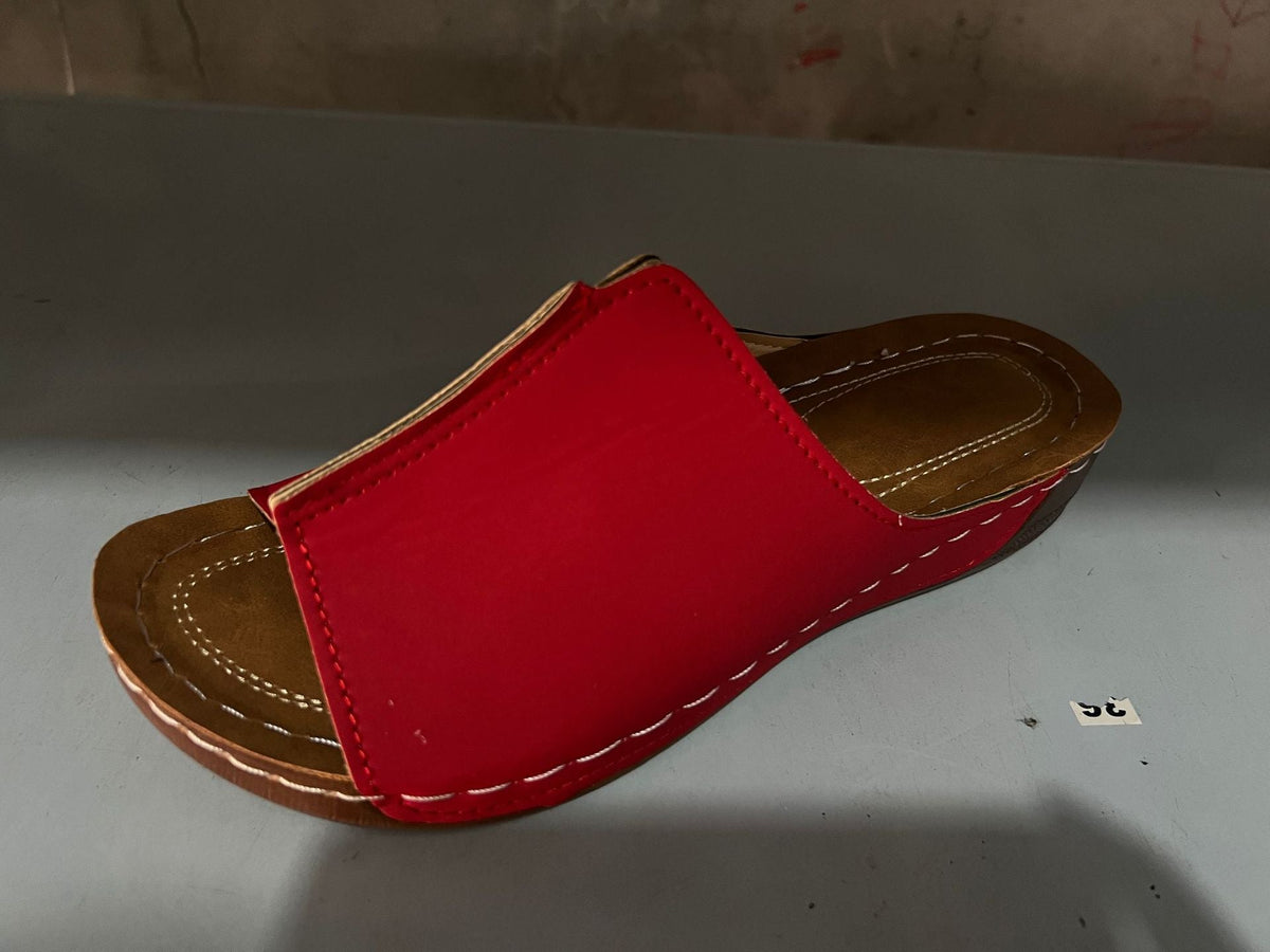 Women's Lightweight Platform Wedge Slippers