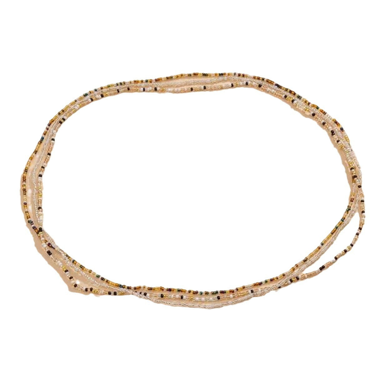 Colorful Bead Waist Chain Set for Beach Vacation Style