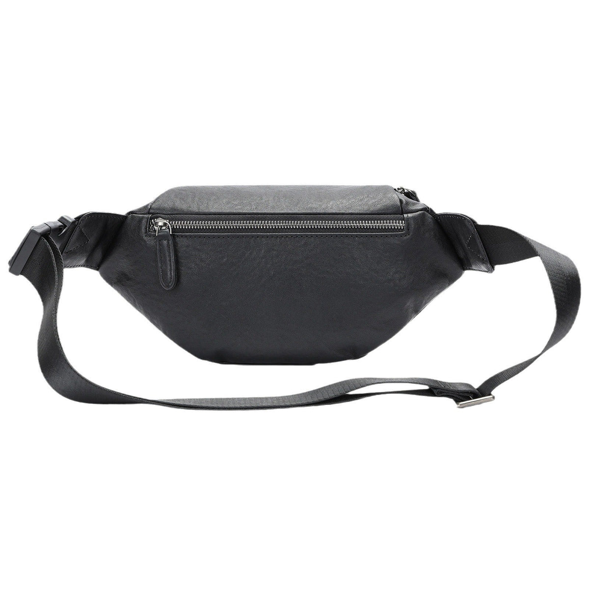 Men's First Layer Cowhide Messenger Chest Bag