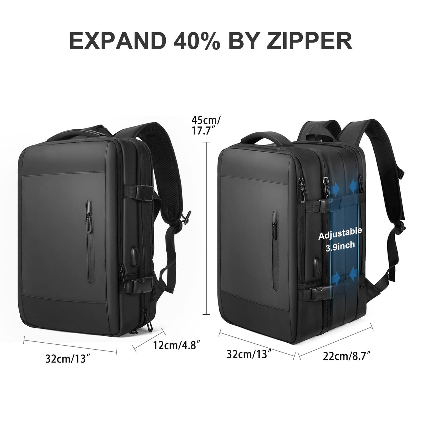 Style Loft Collection CyberStyle Maison Wamucii Backpack with USB Charger