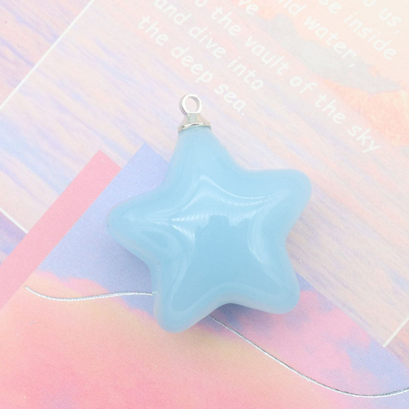 Acrylic Jelly Star Pendant