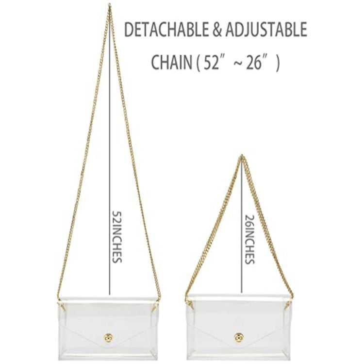 Women's Cute Transparent Sport Wallet Bag
