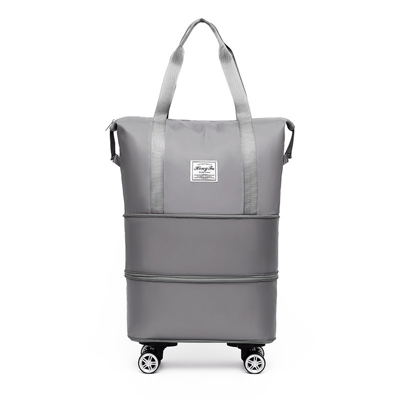 Double-Layer Travel Bag with Wet/Dry Separation, Lightweight Maternity Package
