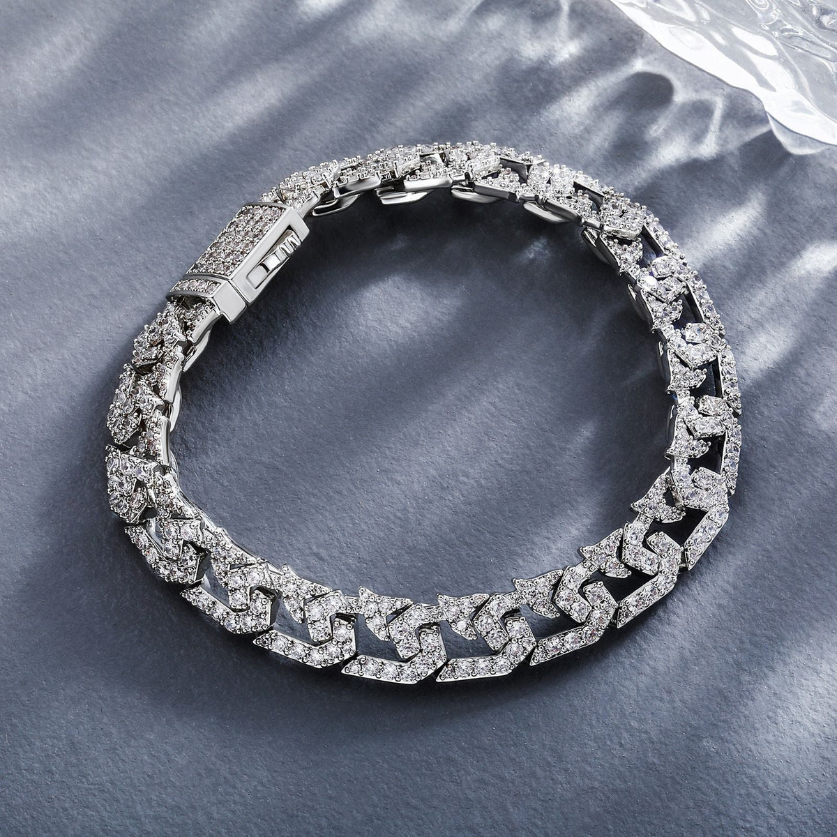 10mm Full Diamond Cuban Link Necklace