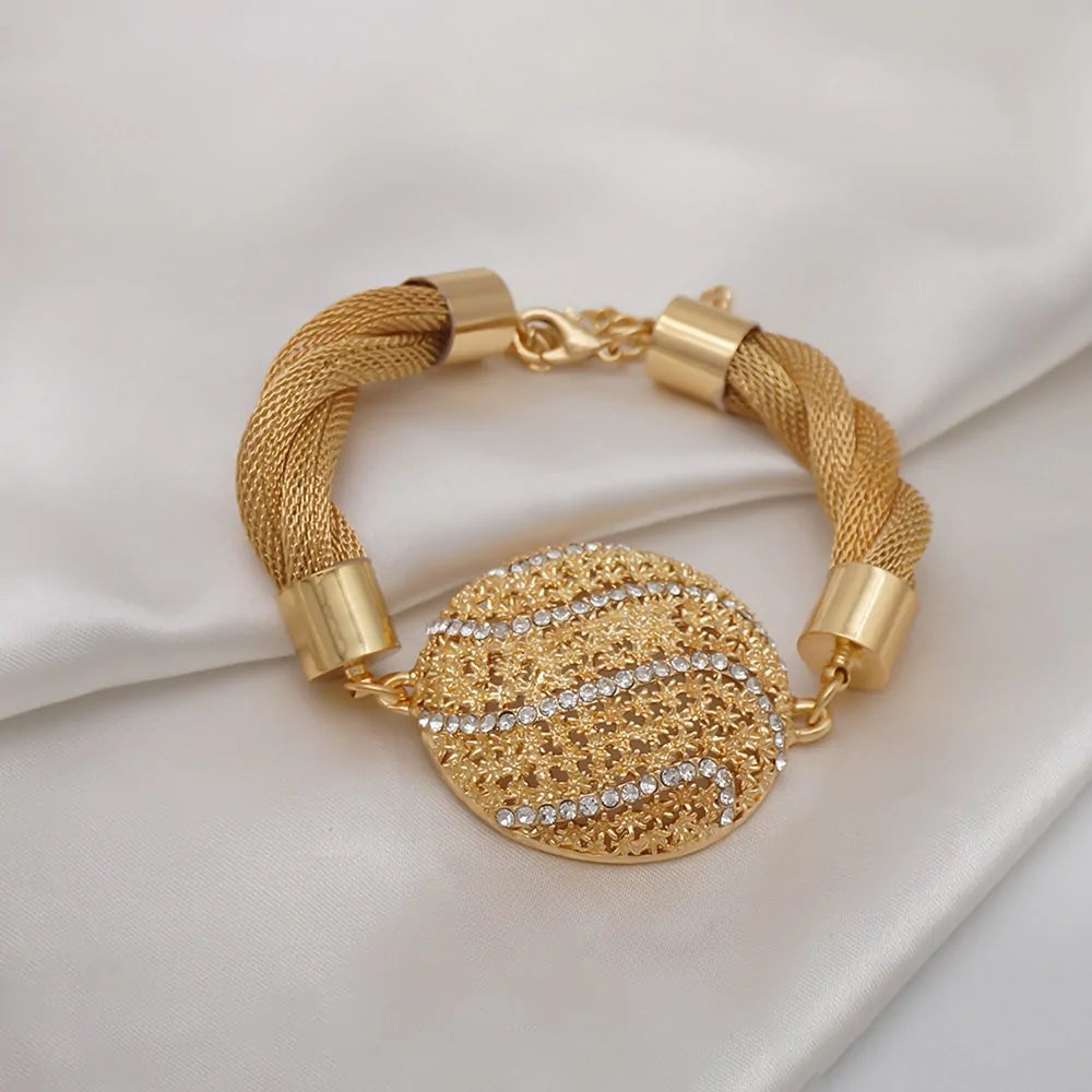 Style Loft Collection Golden African x Dubai Jewelry Set