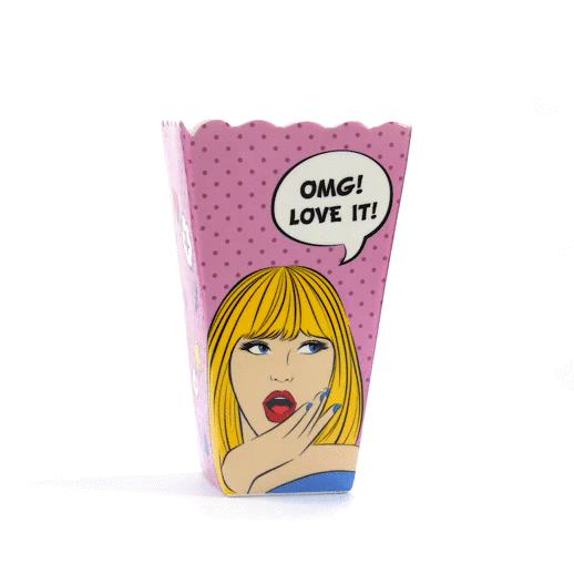 Pop Art Vase | Home Decor | Kitchen + Metal