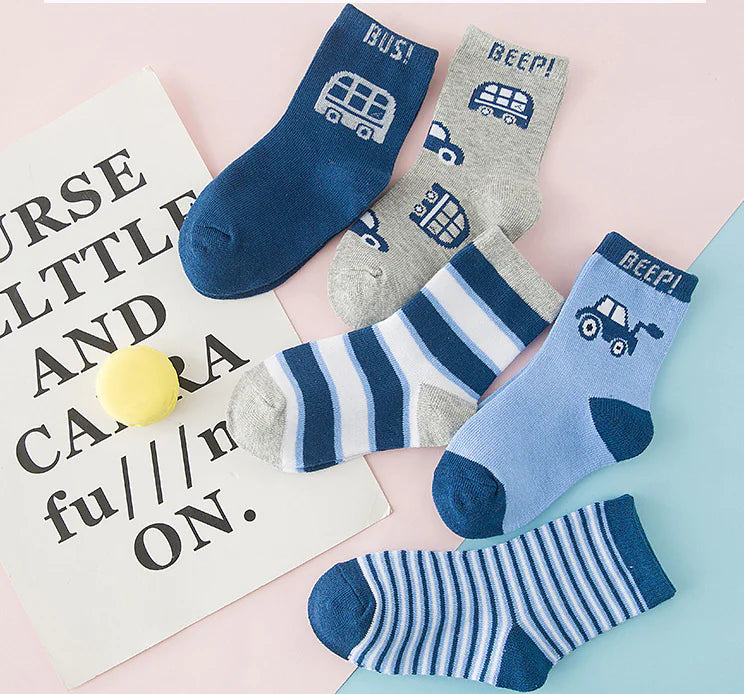 Style Loft Collection AutoCreations Socks - 5 pair