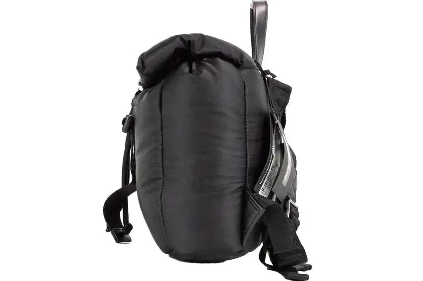 Style Loft Collection x Versace Jeans Couture Small Black Nylon Safety Buckle Backpack
